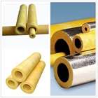 Glasswool pipe Sound And Heat Insulation Density 16kg/m3 2